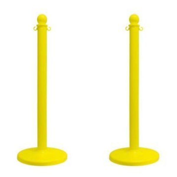 Accuform MEDIUM DUTY STANCHION POSTS COLOR PRC203YL PRC203YL